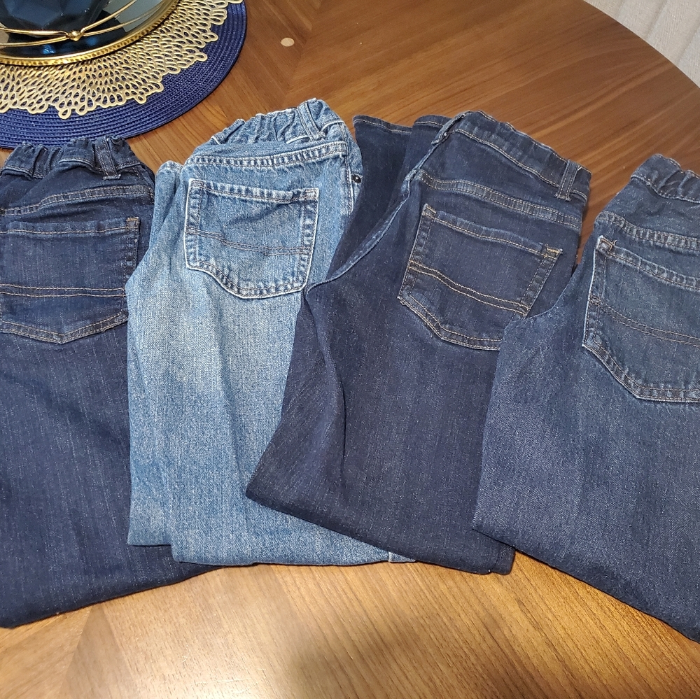 Boys Basic Straight Jeans 3-Pack - Multi Clr